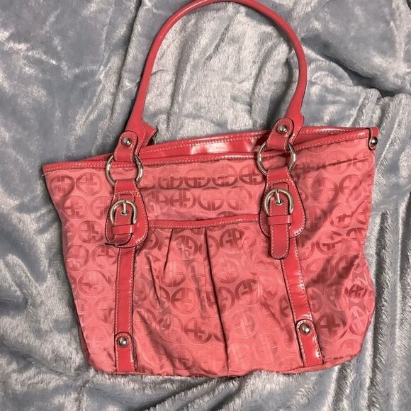 Coral Hobo Handbag  - Picture 1 of 14
